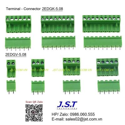 Connector Terminal 2EDGK-5.08 2EDGV-5.08
